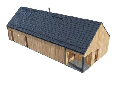 Modern house Omanski 3D model