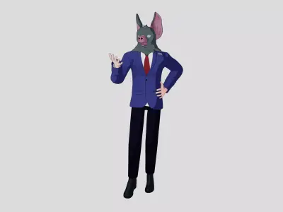 Sonar Dispatch Fan Model Low-poly 3D model