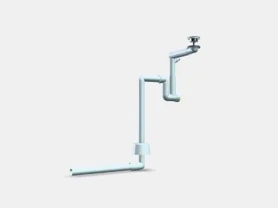 RANNILEN Water trap 1 bowl Low-poly 3D model