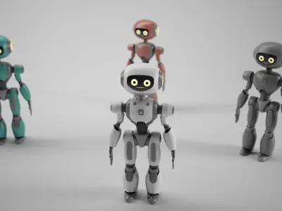 WORKER ROBOT 3D model