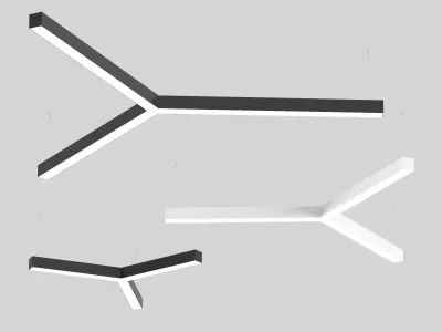 Modular lamp HOKASU Star Free 3D model