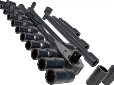socket wrenches 3D model