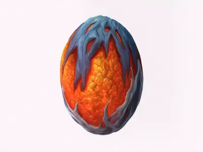 Alien Egg  Model for Creators 3D model