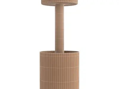 Rechargeable AI Collaboration Light 3D model