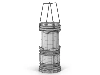 MalloMe Led Flashlight 3D model
