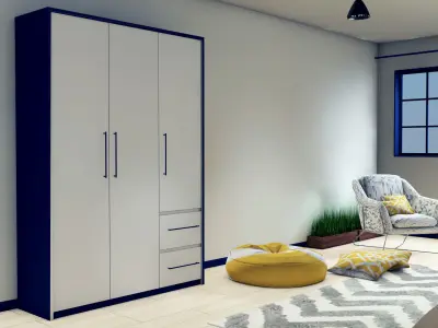 Simple Bedroom 3D model