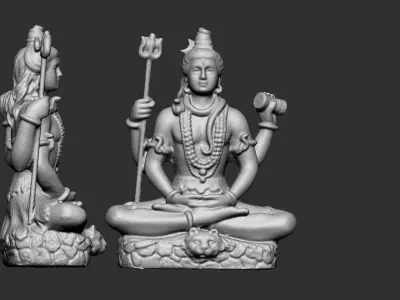 12 Buddha 3D print model
