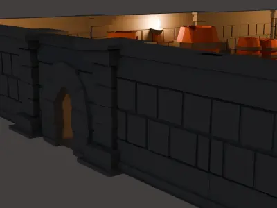 Bunker 3D model
