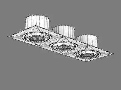 0116x3 Singo Lightstar Spotlight 3D model