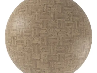 Parquet - Laminate - Wooden floor 4 in 1 3D model 46
