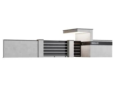  Fencing 32 3D model