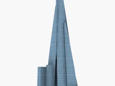 The Shard Building 3d Model 3D model
