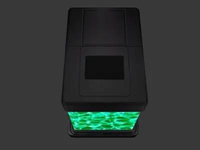 BioTank led light box Low-poly 3D model