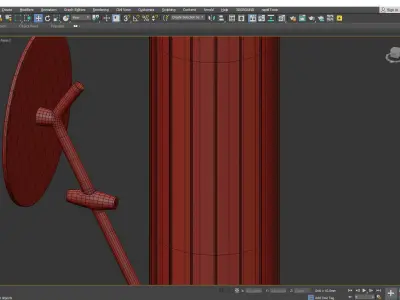 Jamie Young Torino Wall Sconce Low-poly 3D model