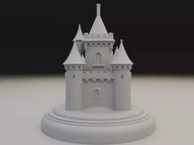 castle 3D print model