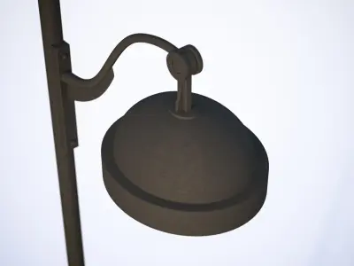 Old-time street lamp 3D model