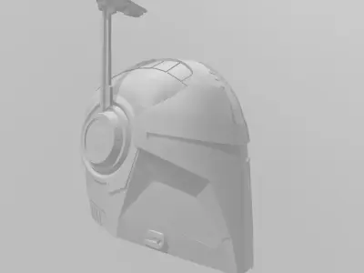 Mandalorian STALK helmet 3D print model