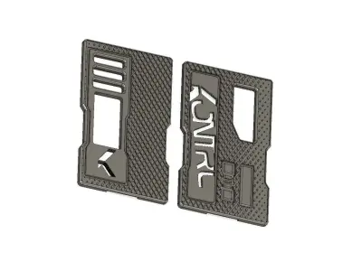 BilletBox Panel Door with Texture 3D print model