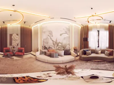 Modern Livingroom 3D model