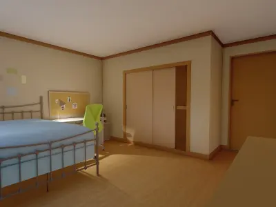 Ichigo room 3D model