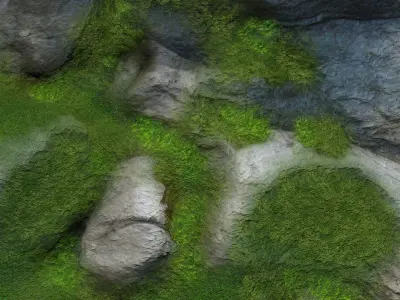 Rock V5 Low-poly 3D model