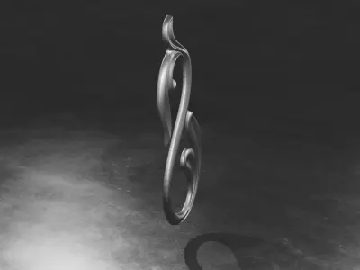 Flower Wood Decor 3D print model