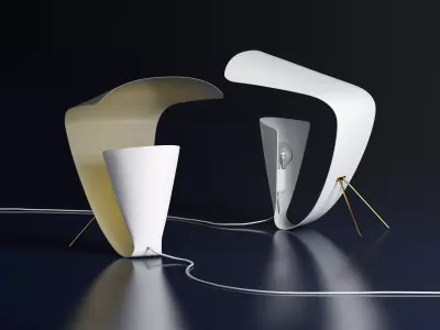 B201 Desk Lamp 3D model