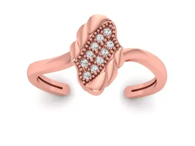 Solitaire Wedding Engagement Women Adjustable  Rings 3D print model buy