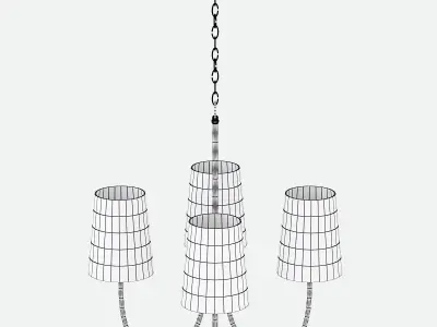 Traditional Chandelier 3D model