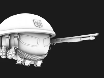 ball pack model Fantasy 3D model