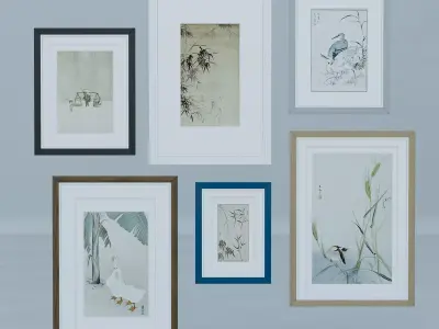 Picture frames Free 3D model