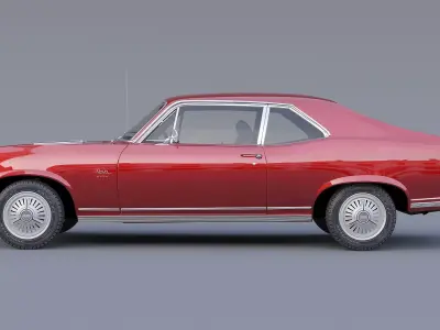 1969 Chevrolet Nova SS 396 3D model