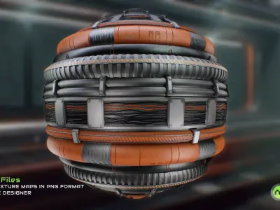 Modular Sci-Fi Material Pack-Vol03 Texture