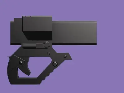 Metroid -  Paralyzer gun for cosplay 3D print model
