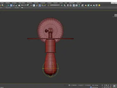 Hudson Valley Walker Wall Sconce Low-poly 3D model