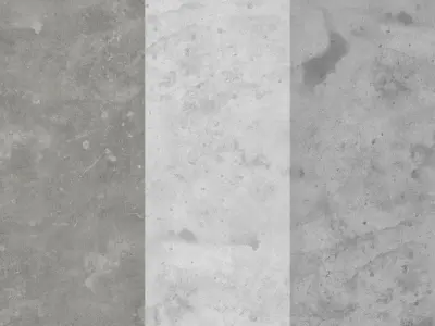 Polished Concrete - PBR - Seamless - 4k - set09 Texture