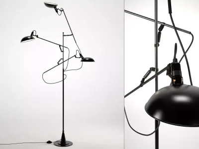 Switch On 3-Lights 3D model