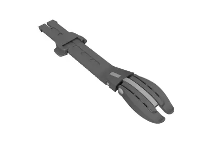 Dredd 2012 SIDI boot buckles 3D print model