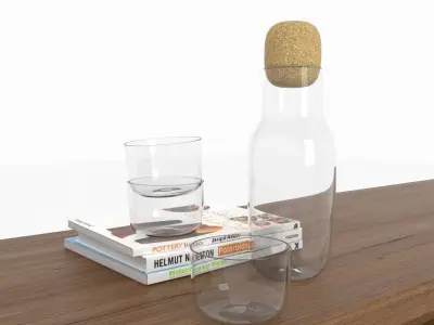 CORKY glass by MUUTO 3D model
