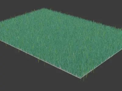 Grass Bed 3D MODEL 3D model