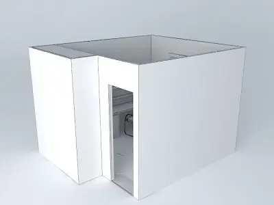 Bedroom interior Free 3D model