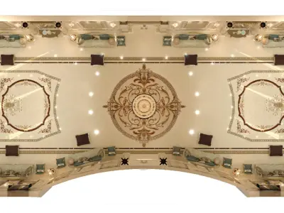 classic majlis 3D model