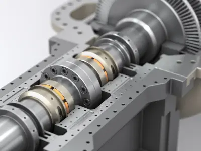  Steam turbine generator 