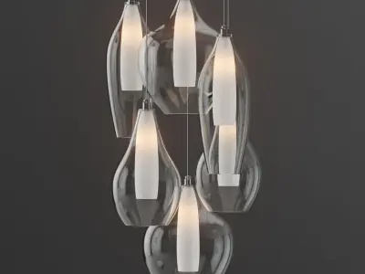 KUZCO Lighting Victoria MP3006 Pendant Light 3D model
