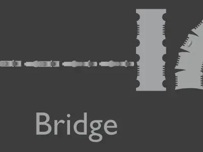 SPACE ELFS TERRAIN 3D print model