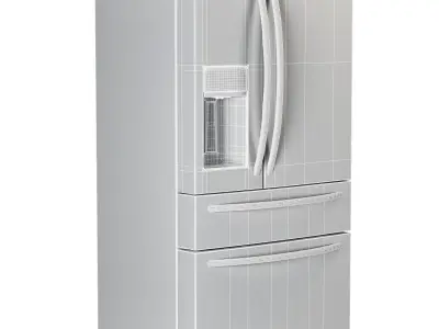 frigidaire-french door refrigerators-fg4h2272uf 3D model