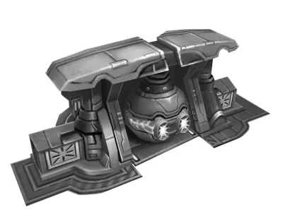 Wall Fortress - Frozen Type 09 3D model