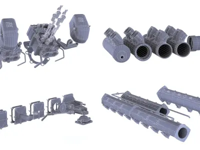  16v4000 MTU Marine Engine 