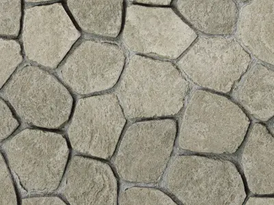 Stone Paving 12 - Seamless Texture