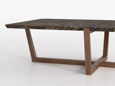 Albert 1 Coffee Tables 3D model